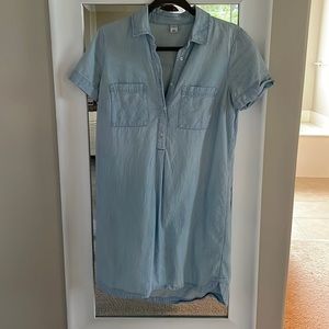 Chambray Shirt Dress